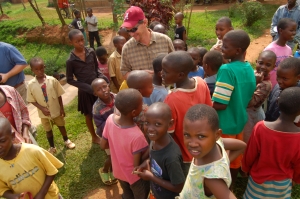 Ned Breslin in Rwanda