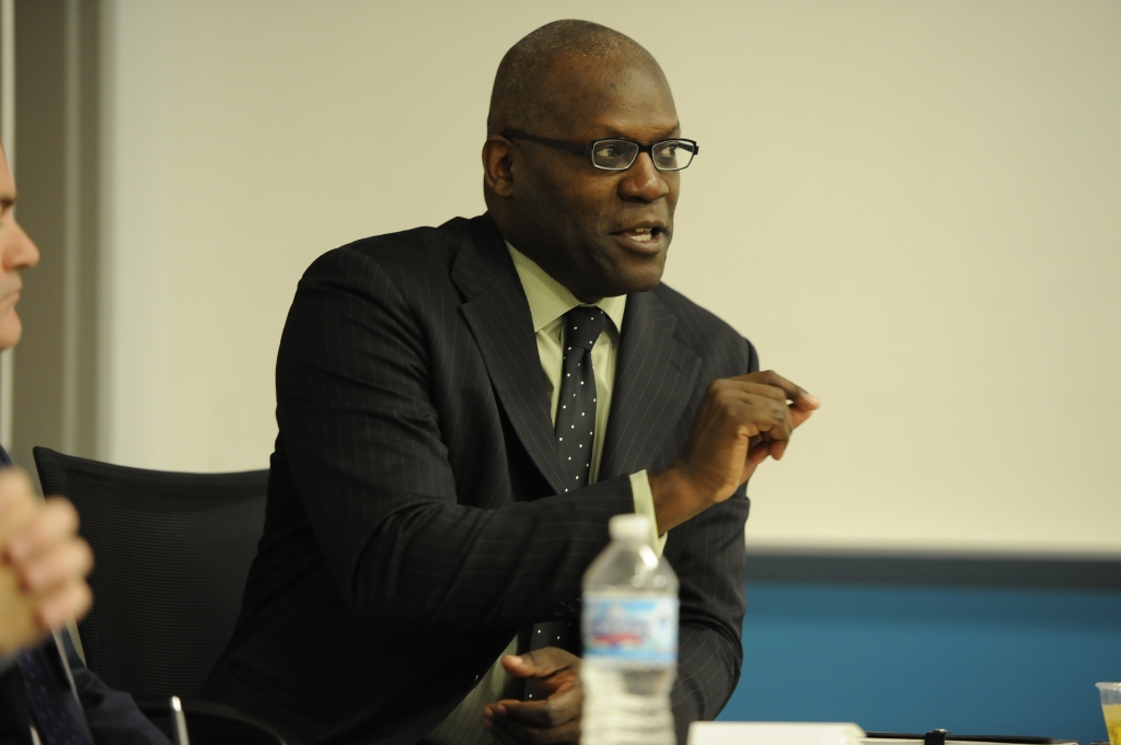 INDIANAPOLIS,IN - October 8- Photos of Marc A. Nichols, Esq. ,Legal Counsel & Director of Compliance during the 2014 LOCAL ETHICS OFFICER CONFERENCE at Rolls-Royce North America Inc. ,450 South Meridian Street, Indianapolis and at the Rolls-Royce Heritage Museum. (Photo by Alan Petersime)
