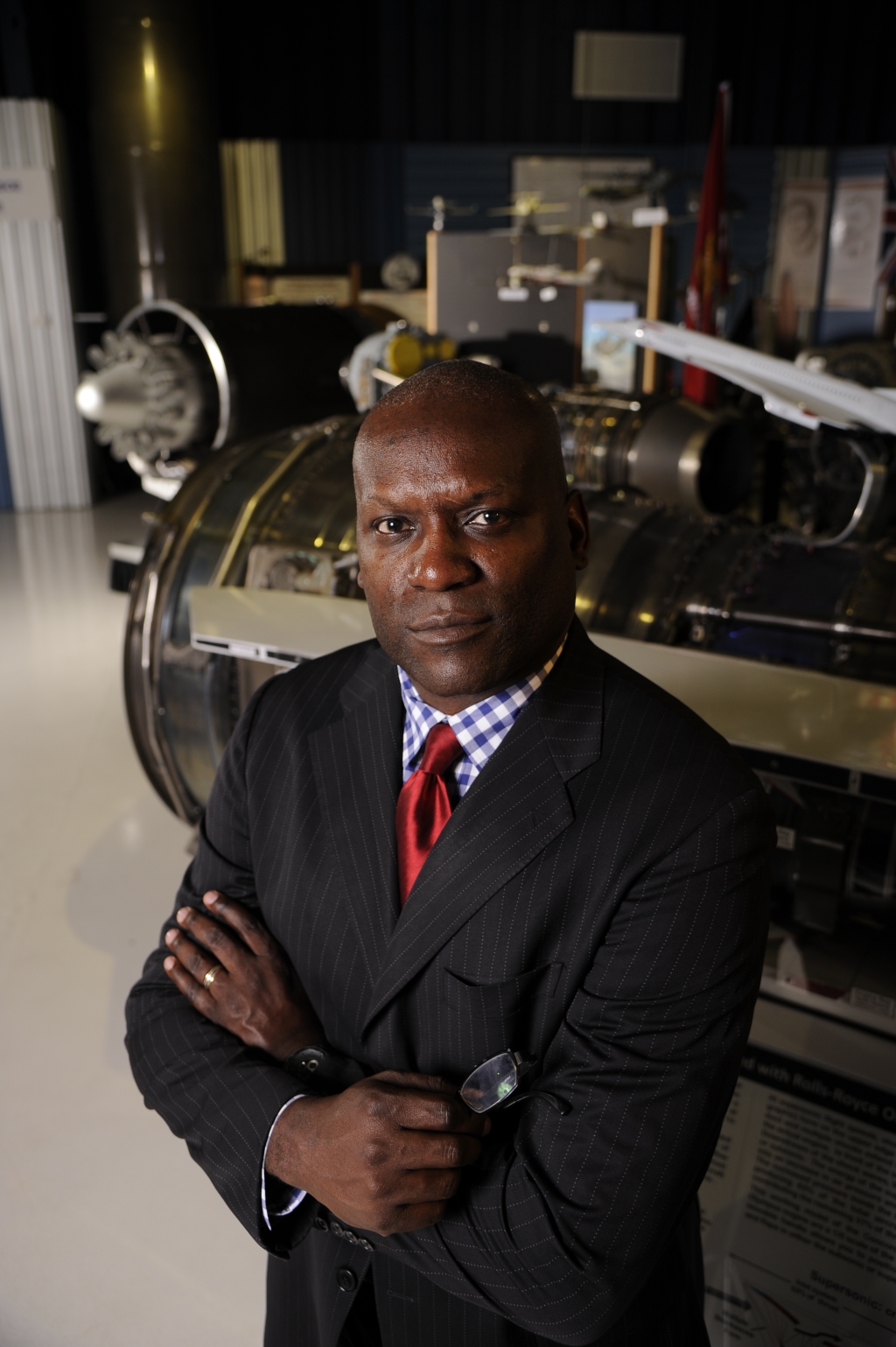 INDIANAPOLIS,IN - October 8- Photos of Marc A. Nichols, Esq. ,Legal Counsel & Director of Compliance during the 2014 LOCAL ETHICS OFFICER CONFERENCE at Rolls-Royce North America Inc. ,450 South Meridian Street, Indianapolis and at the Rolls-Royce Heritage Museum. (Photo by Alan Petersime)