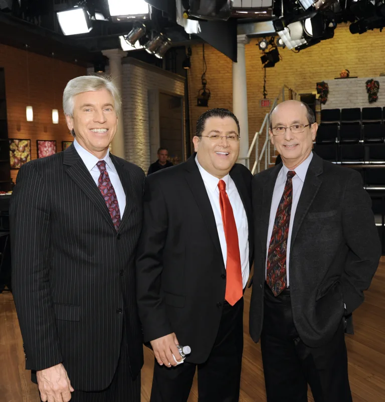 From the set of "The Chew," Anne Sweeney led a Q&A session with leaders from across Disney/ABC Television Group. (DISNEY/DONNA SVENNEVIK) STEVE MILOVICH (SVP GLOBAL HUMAN RESOURCES, TALENT & WORKFORCE DIVERSITY), MARK MAZIE ( CHIEF COUNSEL, MEDIA NETWORKS), VINCE ROBERTS ( EVP, GLOBAL OPERATIONS & CHIEF TECHNOLOGY OFFICER)