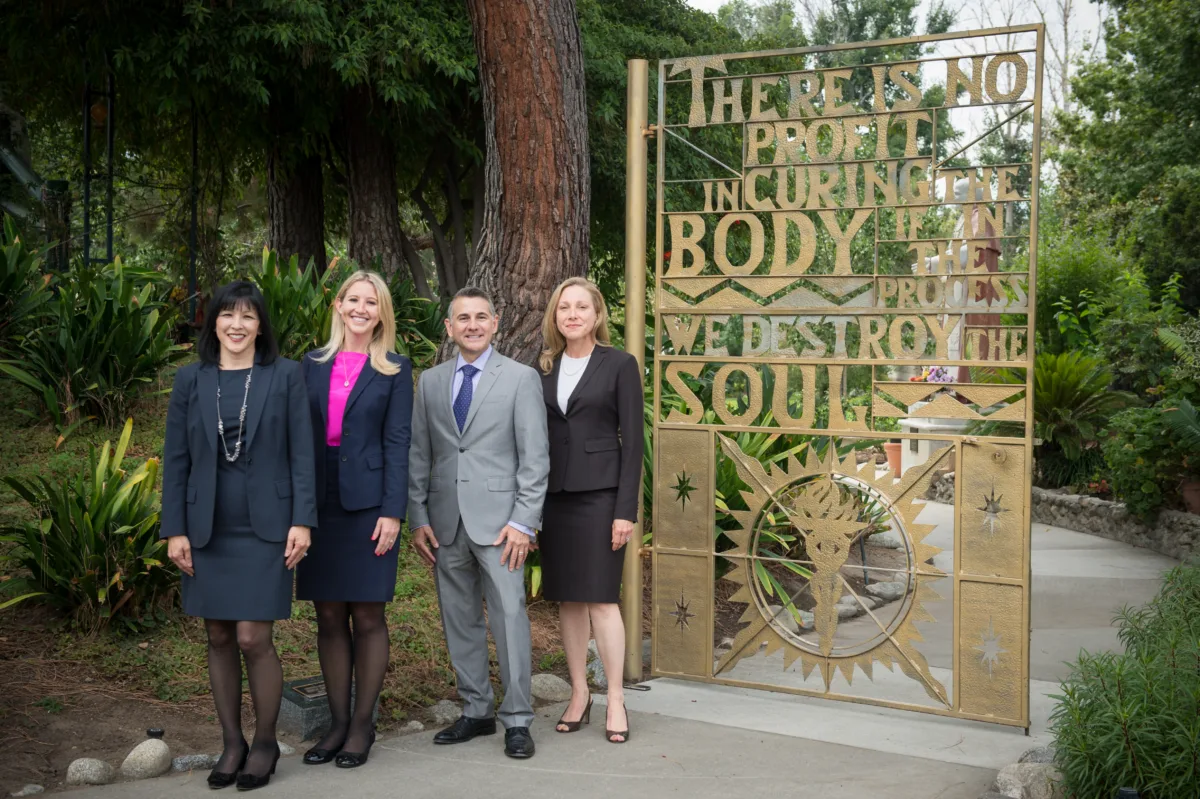 Left to Right: Stephanie Neuvirth (Chief Human Resources & Diversity Officer), Christina Sermak (HR Manager, Strategic Partner), Paul Tapia (Senior Director, Organizational Development & Learning), Jodi Burke (HR Vice-President)